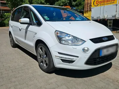 Gebraucht Ford S-MAX S 203 PS (149 kW) 2012 Weiß Van / Kleinbus