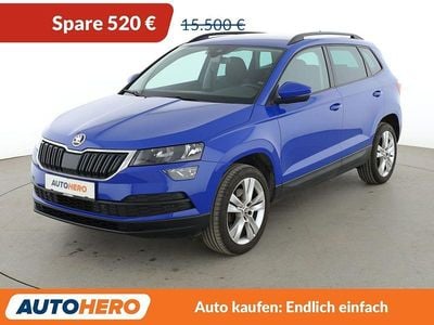 Gebraucht Skoda Karoq Style 116 PS (85 kW) 2018 Blau SUV