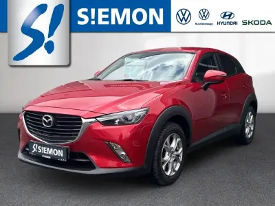 Używany Mazda CX-3 Exclusive-Line 120 KM (88 kW) 2016 Czerwony SUV