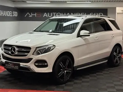Gebraucht Mercedes GLE350 AMG line 258 PS (189 kW) 2017 Polarweiss  unilack SUV