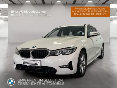 Gebraucht BMW 320 Sport Line 190 PS (139 kW) 2021 Weiß Kombi