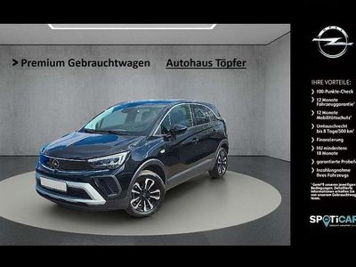 Brugt Opel Crossland X Elegance 110 HK (80 kW) 2023 Sort SUV