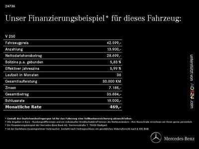 Usata Mercedes V250 190 CV (139 kW) 2023 Grigio Monovolume