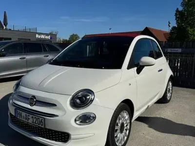 Usado Fiat 500C Lounge 69 CV (50 kW) 2021 Blanco Descapotable