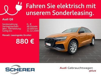 Gebraucht Audi Q8 S-Line 381 PS (280 kW) 2022 Orange SUV