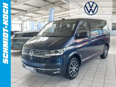 Gebraucht VW Multivan Highline 150 PS (110 kW) 2021 Starlight blue (blau) Van / Kleinbus