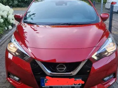 Gebraucht Nissan Micra 101 PS (74 kW) 2019 Rot Kleinwagen