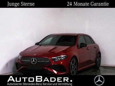 Rot Gebraucht 2024 Mercedes A250 Advanced Plus Limousine | 37.345 € (Fairer Preis)