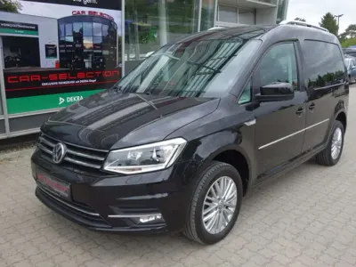 Gebraucht VW Caddy Highline 125 PS (91 kW) 2018 Schwarz Van / Kleinbus