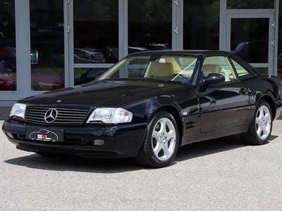 Gebraucht Mercedes SL320 224 PS (164 kW) 2000 Schwarz  unilack Cabrio