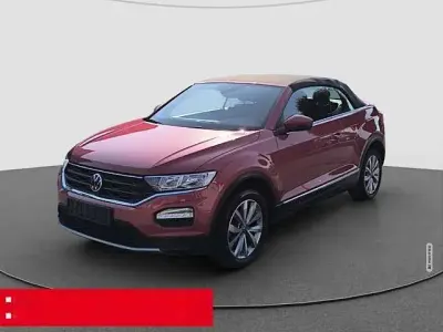Gebraucht VW T-Roc Cabriolet Style 110 PS (80 kW) 2021 Rot metallic Cabrio