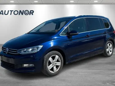Gebraucht VW Touran Highline 150 PS (110 kW) 2015 Blau Van / Kleinbus