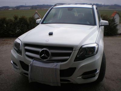 Gebraucht Mercedes GLK220 171 PS (125 kW) 2012 Weiß SUV