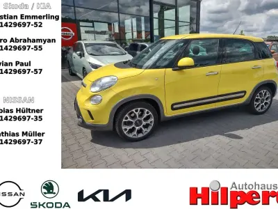 Gebraucht Fiat 500L Trekking 120 PS (88 kW) 2014 Gelb Van / Kleinbus