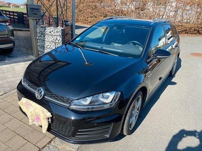Gebraucht VW Golf VII GTD 184 PS (135 kW) 2015 Schwarz Kombi
