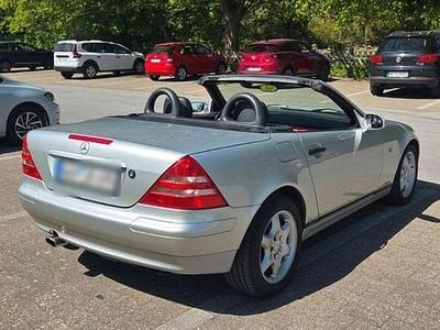 Brugt Mercedes SLK200 136 HK (100 kW) 1999 Sølv Cabriolet