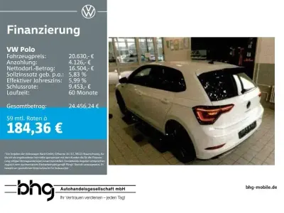 Brugt VW Polo R-line 95 HK (69 kW) 2022 Hvid Hatchback