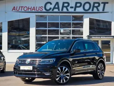 Gebraucht VW Tiguan Highline 180 PS (132 kW) 2018 Schwarz SUV