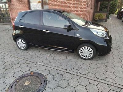 Gebraucht Kia Picanto Spirit 82 PS (60 kW) 2015 Schwarz Kleinwagen