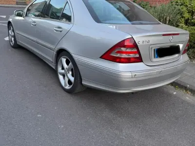 Brugt Mercedes C270 Avantgarde 170 HK (125 kW) 2004 Sølv Sedan