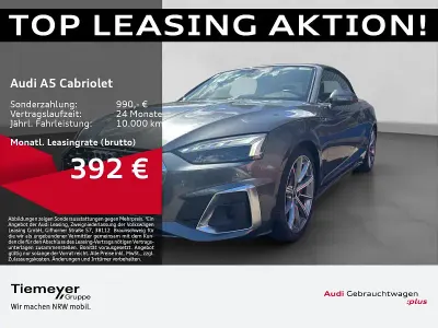Gebraucht Audi A5 Cabriolet S-Line 265 PS (194 kW) 2022 Grau Cabrio