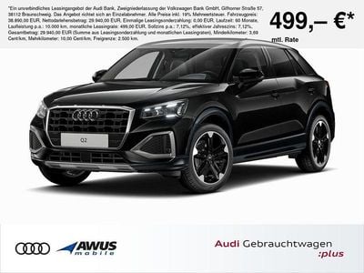Gebraucht Audi Q2 Advanced Plus 150 PS (110 kW) 2025 Mythosschwarz metallic SUV