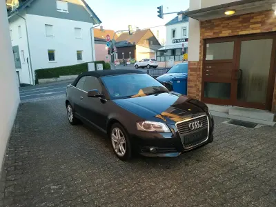 Gebraucht Audi A3 Cabriolet 160 PS (117 kW) 2010 Schwarz Cabrio