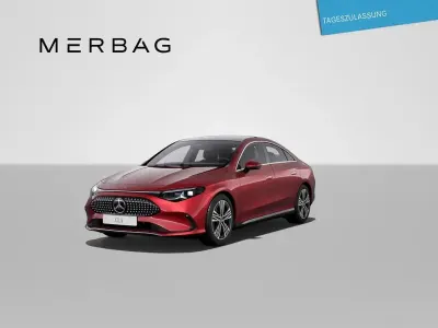Ny Mercedes CLA 250+ 200 kW (272 HK) 2026 Rød Sedan
