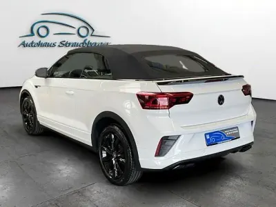 Gebraucht VW T-Roc Cabriolet R-line 150 PS (110 kW) 2022 Weiß Cabrio