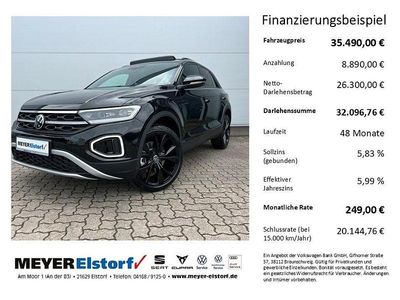Neu VW T-Roc Style 150 PS (110 kW) 2025 Schwarz SUV
