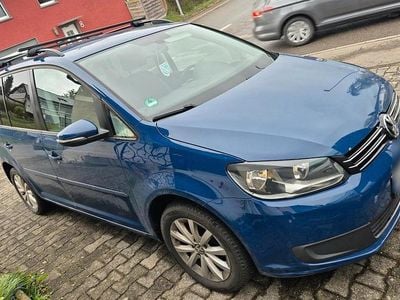 Usata VW Touran 105 CV (77 kW) 2012 Blu Monovolume
