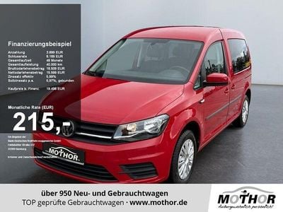 Gebraucht VW Caddy Style 122 PS (89 kW) 2019 Indiumgrau Van / Kleinbus