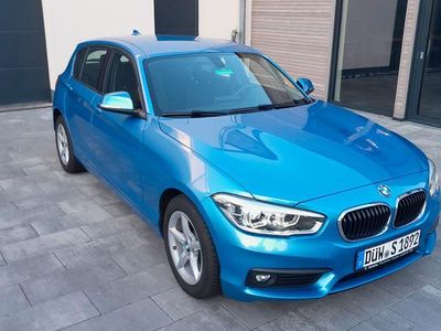 Gebraucht BMW 118 Advantage 136 PS (100 kW) 2017 Blau Kleinwagen