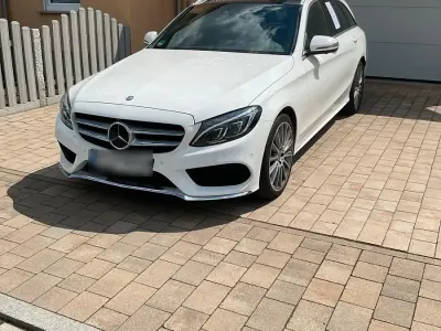 Gebraucht Mercedes C400 AMG line 380 PS (279 kW) 2016 Weiß Kombi