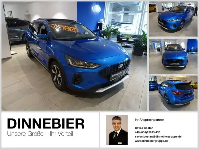 Ny Ford Focus Active X 155 HK (114 kW) 2025 Blå Sedan