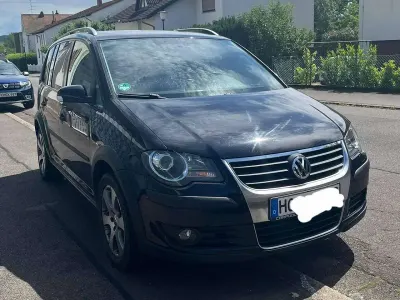 Gebraucht VW Touran Highline 170 PS (125 kW) 2008 Schwarz Van / Kleinbus