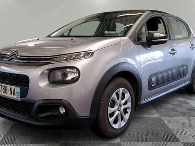 Gebraucht Citroën C3 Feel 82 PS (60 kW) 2018 Lack grau artense Kleinwagen