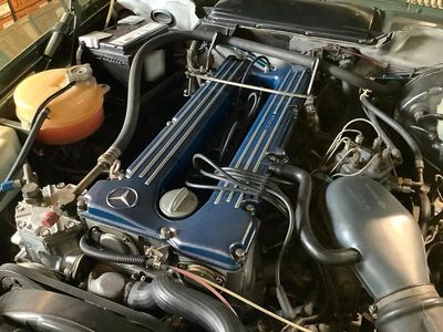 Usata Mercedes SLC280 177 CV (130 kW) 1978 Verde Coupé