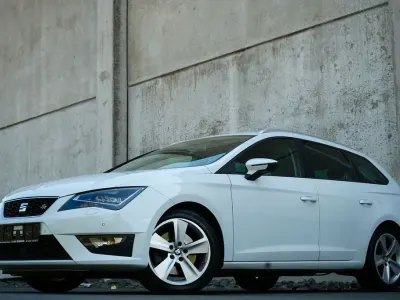 Gebraucht Seat Leon ST FR 184 PS (135 kW) 2015 Weiß Kombi