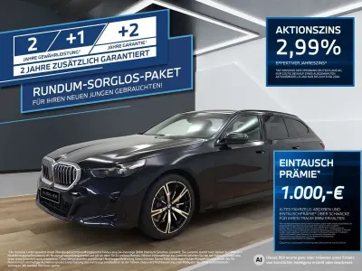 Gebraucht BMW 520 M Sport 197 PS (144 kW) 2025 Carbonschwarz Kombi