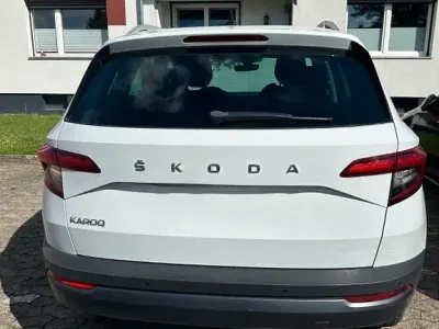 Gebraucht Skoda Karoq Soleil 150 PS (110 kW) 2020 Weiß SUV