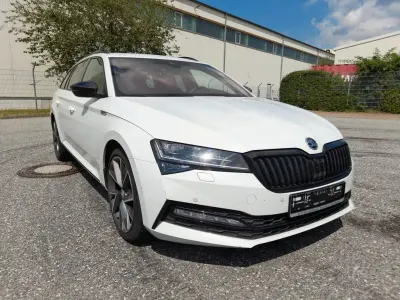 Gebraucht Skoda Superb SportLine 190 PS (139 kW) 2020 Weiß Kombi