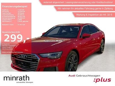 Gebraucht Audi A6 Sport 204 PS (150 kW) 2022 Tangorot metallic Limousine