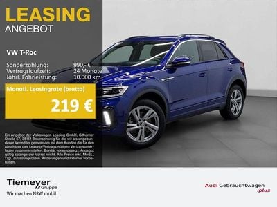Usado VW T-Roc R-line 150 HP (110 kW) 2025 Azul SUV