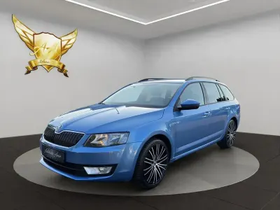 Gebraucht Skoda Octavia Ambition 150 PS (110 kW) 2015 Denimblau metallic Kombi