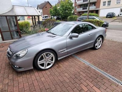 Usata Mercedes SL500 387 CV (284 kW) 2010 Grigio Cabrio