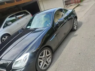 Gebraucht Mercedes SLK250 204 PS (150 kW) 2013 Schwarz Cabrio