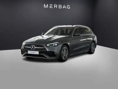 Gebraucht Mercedes C300 AMG 265 PS (194 kW) 2024 Lack selenitgrau Kombi