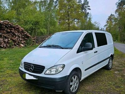 gebraucht Mercedes Vito 111 CDI Mixto 5 Sitzer Tüv+Au Neu