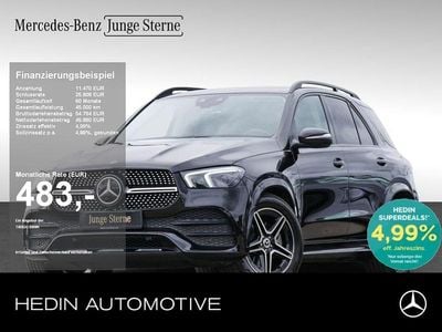 Schwarz Gebraucht 2021 Mercedes GLE350 AMG SUV | 64.790 € (Teuer)